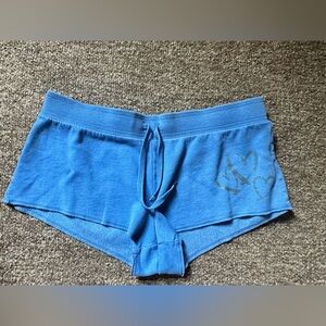 Victoria's Secret Blue Sweat Shorts